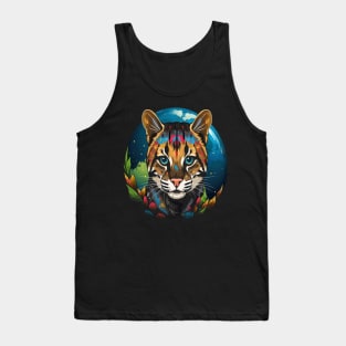 Ocelot Earth Day Tank Top